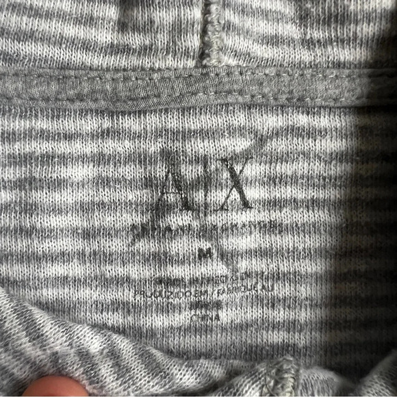 Armani Exchange Men’s Gray Hoodie Size Medium - Picture 6 of 6